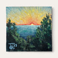 Load image into Gallery viewer, Richmond Park: Miniature Oil Painting