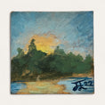 Load image into Gallery viewer, Sunset: Miniature Oil Painting