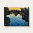 Load image into Gallery viewer, Teddington Lock: Oil Painting