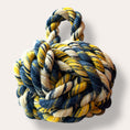 Load image into Gallery viewer, Handmade Dead Stock Yarn Rope Doorstop Medium