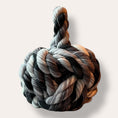Load image into Gallery viewer, Handmade Dead Stock Yarn Rope Doorstop Medium