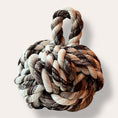 Load image into Gallery viewer, Handmade Dead Stock Yarn Rope Doorstop Medium