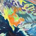 Load image into Gallery viewer, Drift Between Colour: Oil Painting
