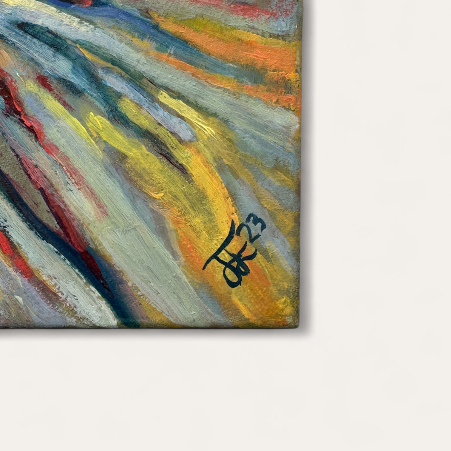 Untitled (Joy): Oil Painting