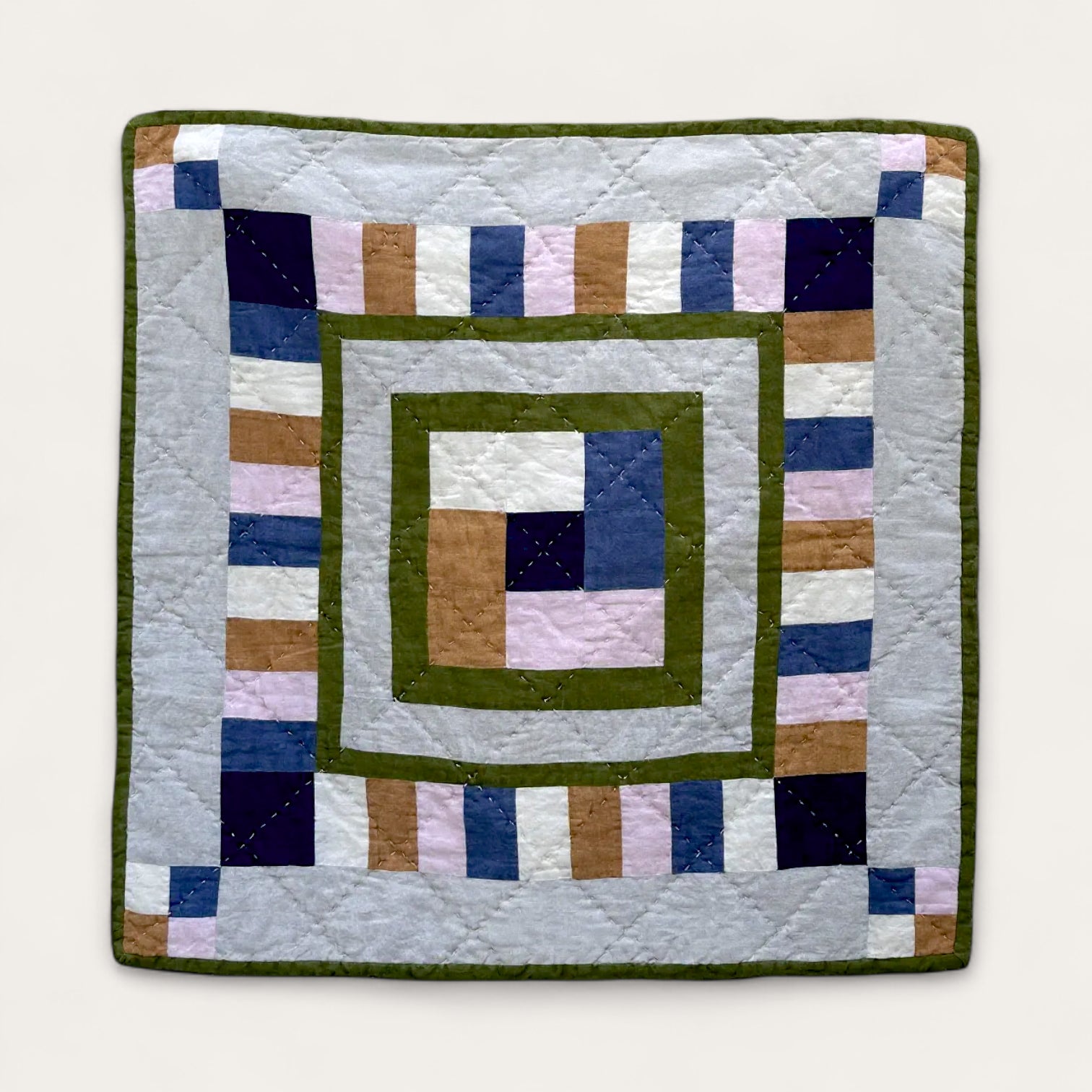 Small Handmade Quilted Tapestry Wall Hanging