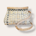 Load image into Gallery viewer, Oak Swill Fishing Creel with Oak Bark Tanned Leather Strap and Lid
