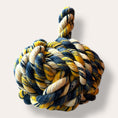Load image into Gallery viewer, Handmade Dead Stock Yarn Rope Doorstop Medium
