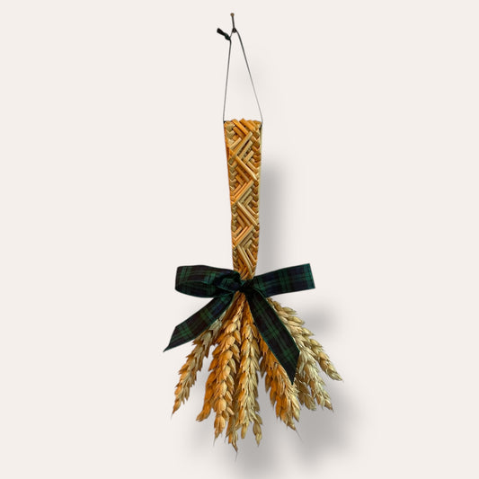Glory Braid Straw Decoration: Raised Diamond Braid (made to order)