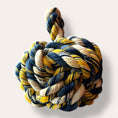 Load image into Gallery viewer, Handmade Dead Stock Yarn Rope Doorstop Medium
