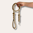Load image into Gallery viewer, Handmade flax rope dog leash (made to order)
