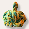 Load image into Gallery viewer, Handmade Dead Stock Yarn Rope Doorstop Medium
