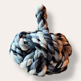 Load image into Gallery viewer, Handmade Dead Stock Yarn Rope Doorstop Medium
