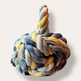 Load image into Gallery viewer, Handmade Dead Stock Yarn Rope Doorstop Medium

